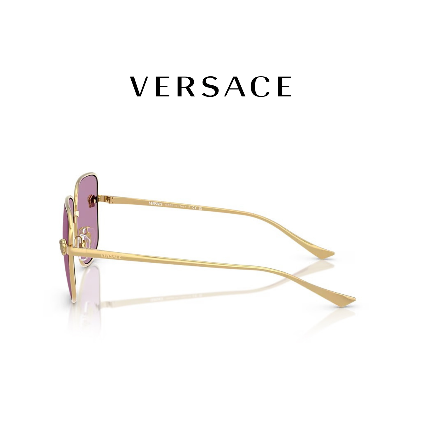 VE2282 GOLD/DARK VIOLET MIRROR SILVER INT