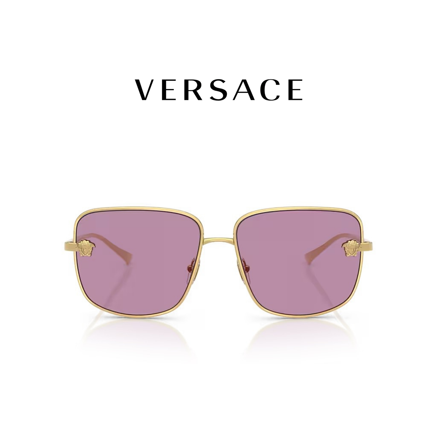 VE2282 GOLD/DARK VIOLET MIRROR SILVER INT