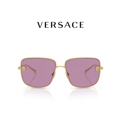 VE2282 GOLD/DARK VIOLET MIRROR SILVER INT