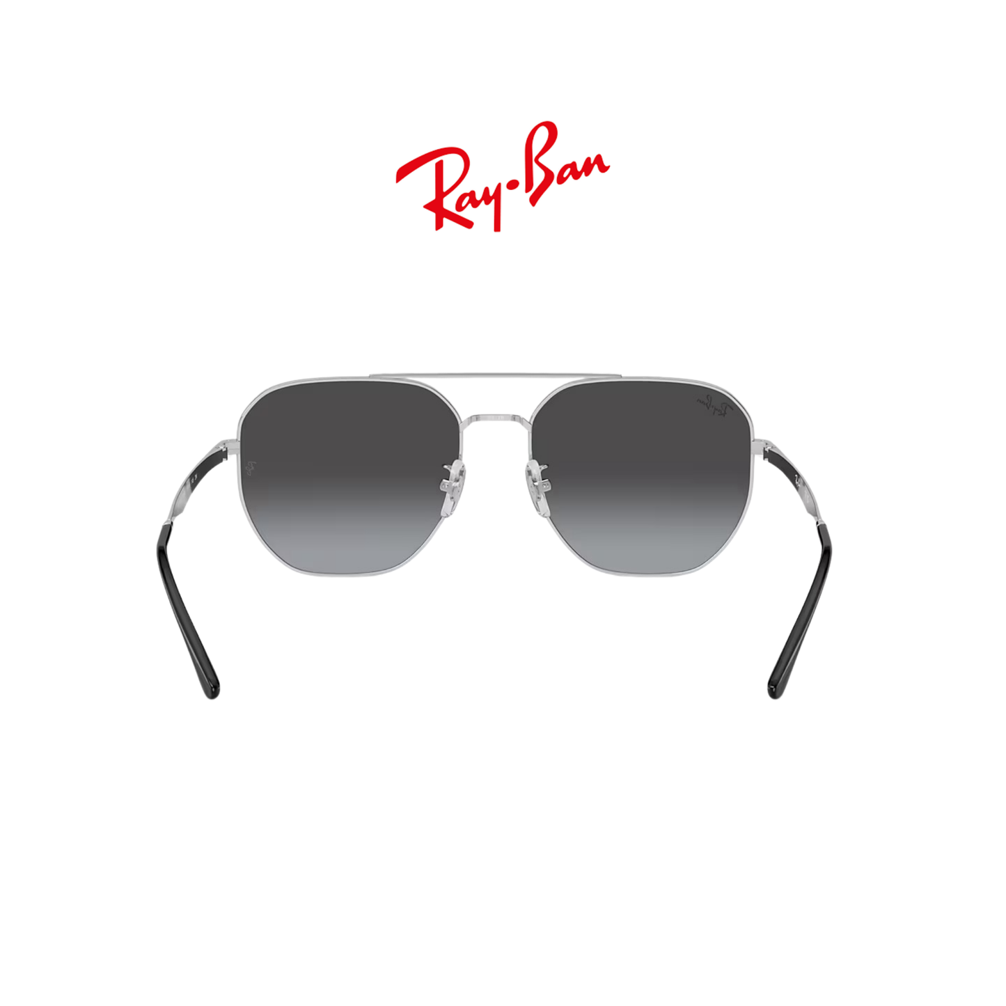 RB3724D SILVER/GREY GRADIENT