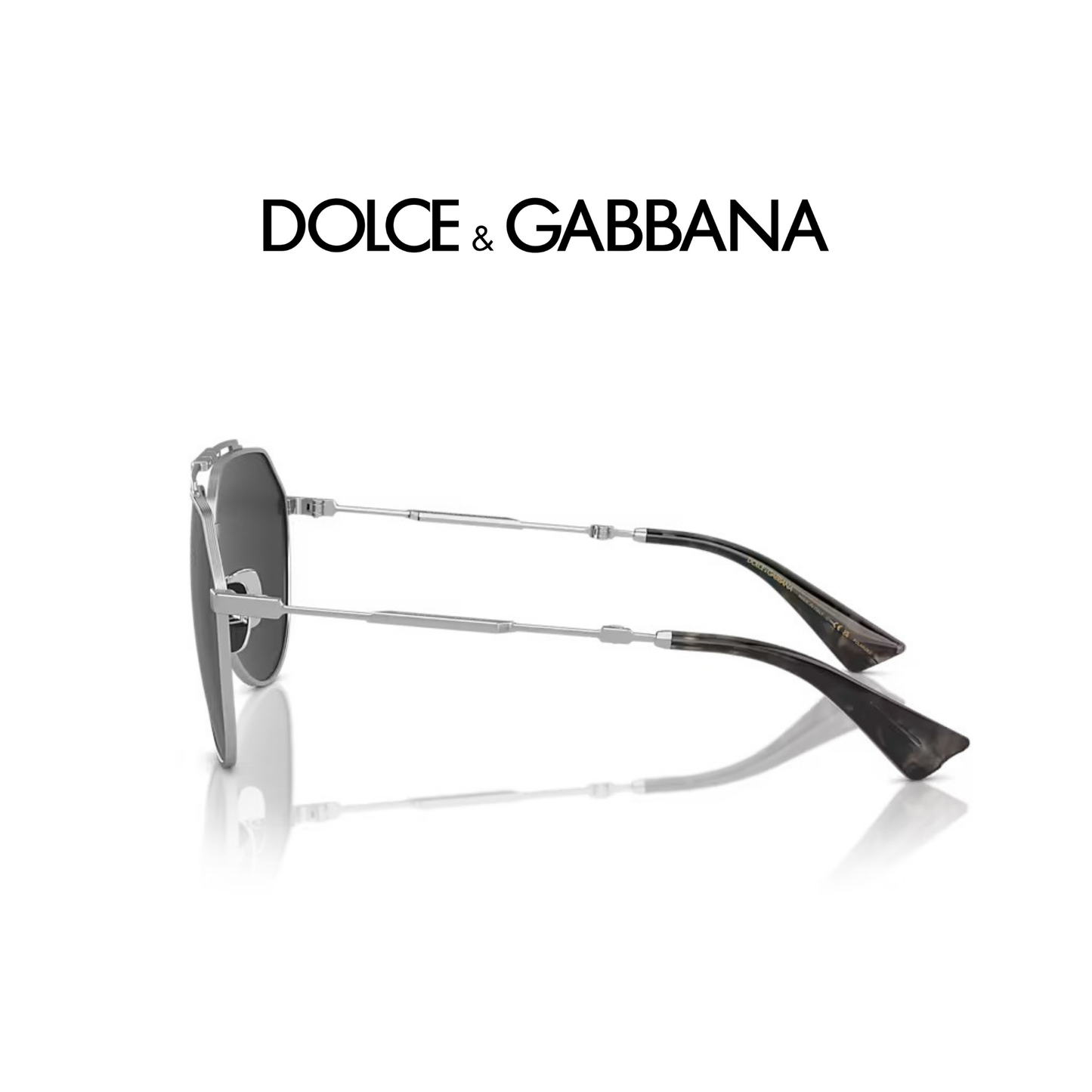 DG2302 MATTE SILVER/POLAR BLACK