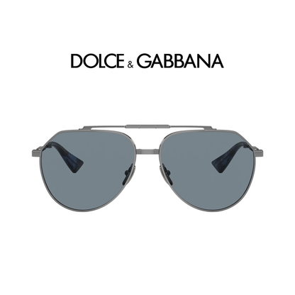 DG2302 GUNMETAL/LIGHT BLUE