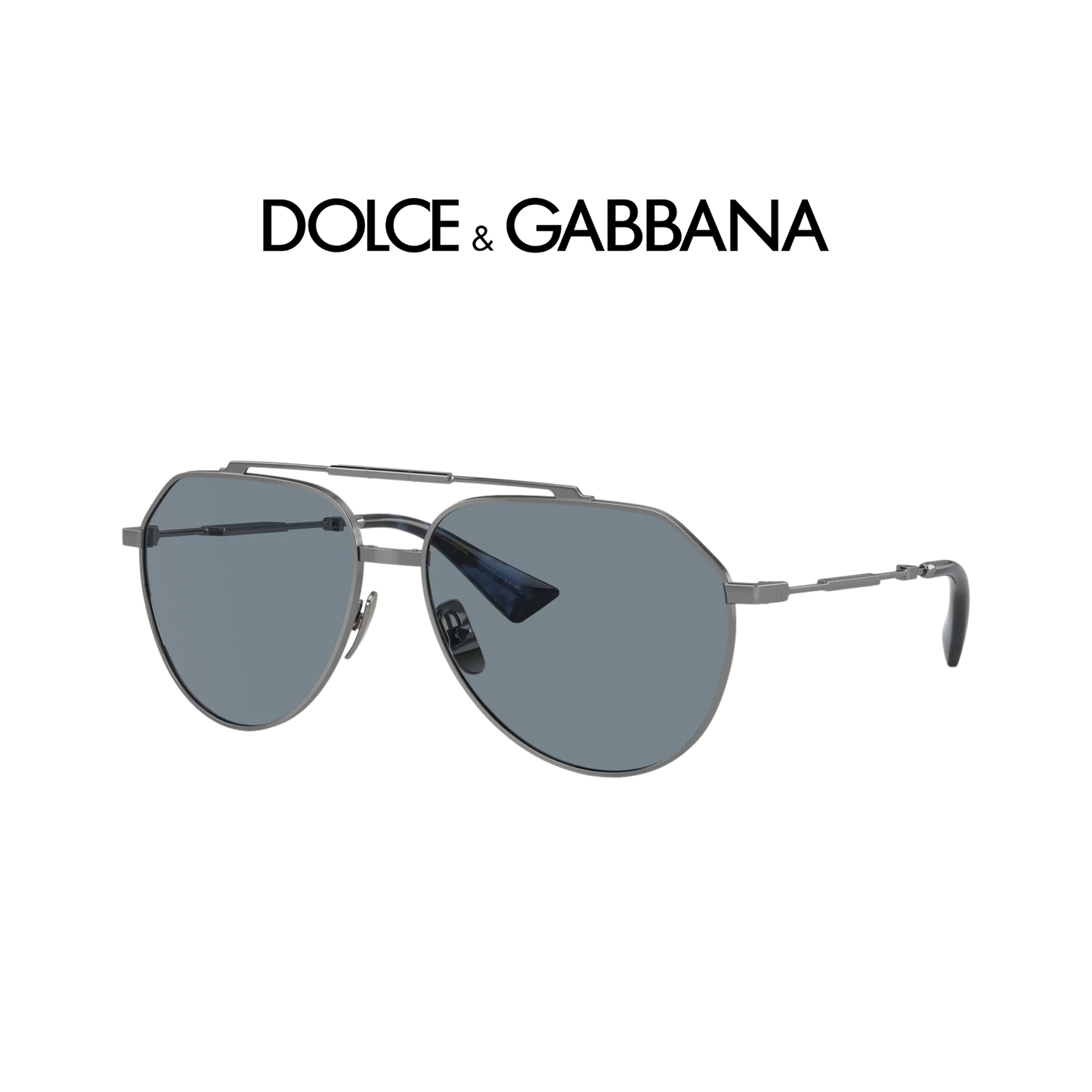 DG2302 GUNMETAL/LIGHT BLUE